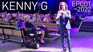 Kenny G at Epcot Live 2022 / Loving You / G-Bop / Havana / My Heart Will Go On - Titanic