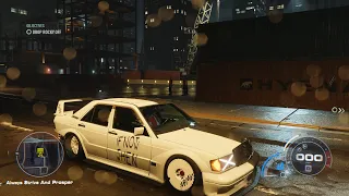 NFS Unbound - A$AP Rocky's Mercedes 190E Delivery Mission (Gold)