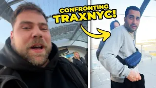 I Confronted TRAXNYC At The Airport And Caught Him Off Guard!