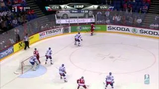 Česká republika - Slovensko 1:3 MS 2012 semifinále záznam HD