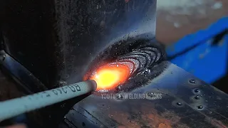 not many know, the welder's secret trick in welding thin square tubes