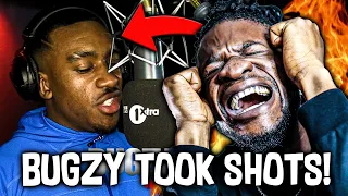 BUGZY TAKIN SHOTS! | Fire in the Booth – Bugzy Malone Part 2 (REACTION)