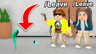 Making TEAMERS RAGE QUIT as INVISIBLE Avatar in MM2..
