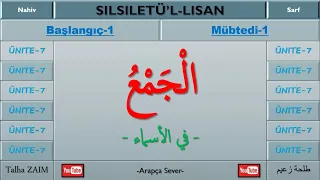 Cem (Çoğul ve Çeşitleri) / Silsile tü’l-Lisan