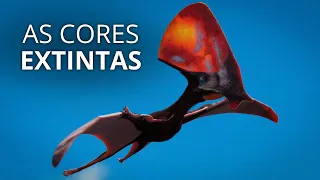 As cores REAIS de 5 dinossauros!