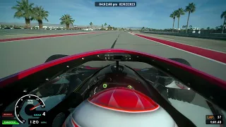 IndyCar: David Malukas 4K In-Car From The Thermal Club