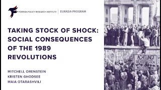 Taking Stock of Shock: Social Consequences of the 1989 Revolutions