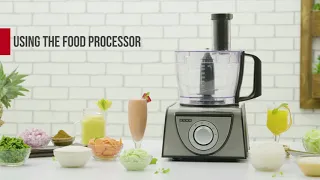 How to use Usha Food Processor 3810