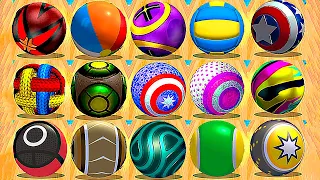 50 Ball Challenge Who is Win: Going Balls vs Action Balls vs Rollance?  Race-611