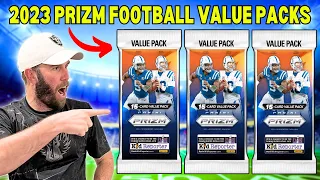 🚨 MUST BUY!!!🚨 2023 PRIZM FOOTBALL VALUE PACKS REVIEW!