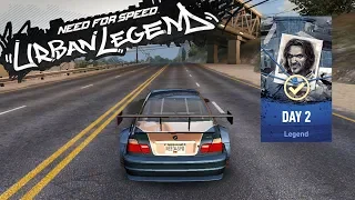 BMW M3 GTR Urban Legend Day 2 NFS No Limits Android IOS Gameplay Walkthrough