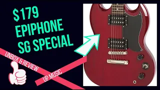 SG Epiphone Special Unboxing & Review