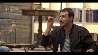 قعدة رجالة - باسل خياط وأحمد فهمي لـ مي عمر : ( الست لما تخش محل تشتري حاجه بتشتري حاجه تانية خالص )