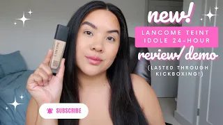 NEW Lancome Teint Idole 24-Hour Foundation | makuep review