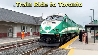 GO Train to Toronto Union Station from Bradford | Barrie Line