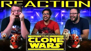 Star Wars: The Clone Wars Official Trailer REACTION!! #CloneWarsSaved