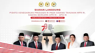 LIVE : PIDATO KENEGARAAN PRESIDEN RI PADA SIDANG TAHUNAN MPR RI, SIDANG BERSAMA DPR RI - DPD RI