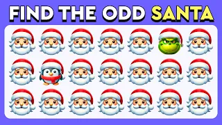 Find the ODD One Out - Christmas Edition 🎄🎅⛄️ | Easy, Medium, Hard Levels