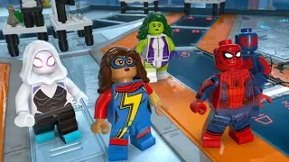 LEGO Marvel Super Heroes 2 Part 11 Symbiote Surprise (Spider-Gwen, Spider-Man 2099, She Hulk, Carnom