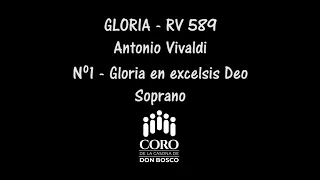 Vivaldi's Gloria - 01 -  Gloria in excelsis Deo - Soprano
