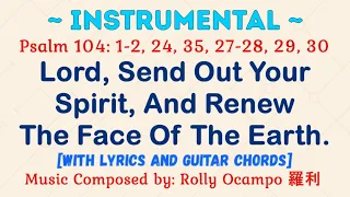 [INSTRUMENTAL] for 19 May 2024 Mass | Psalm 104: Lord, Send Out Your Spirit, And Renew The Face Of..