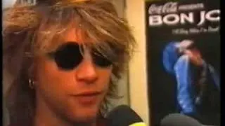 BON JOVI Backstage Prague 93