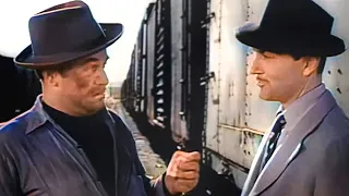 Western Pacific Agent (1950) COLORIZED | Noir Crime Drama | Full Length Movie