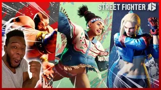 THIS TRAILER THOUGH!!!! STREET FIGHTER 6 NEW CHARACTERS TRAILER ZANGIEF LILY CAMMY REACTION