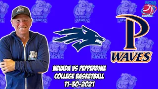 Nevada vs Pepperdine 11/30/21 College Basketball Free Pick Free NCAAM Betting Tips