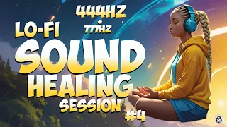 444Hz + 777Hz • Meditative Sound Healing Lo-Fi Session #4 • Focus • Abundance • Frequencies