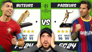 Meilleurs BUTEURS vs Meilleurs PASSEURS sur FC 24!