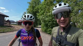 Treniruotė su Greta Karasiovaite, MTB XCM trasos patikrinimas ir jos pergalė! 2024-05-19