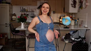 Trying on my pre-pregnancy clothes | PART ONE | 36 week pregnant surrogate UK | 9 MONTHS PREGNANT
