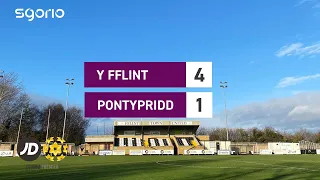 Uchafbwyntiau / Highlights | Y Fflint 4-1 Pontypridd