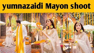 wahaj ali and yumna zaidi complete Mayon mehndi shoot||yumna and  wahaj||terebin #simfashionworld