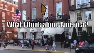 FIRST IMPRESSION OF AMERICA