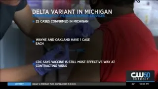 Health Officials Confirm 25 Cases Of COVID-19's Delta Variant In Michigan