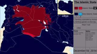 The Rise and Fall of ISIS: Every Day