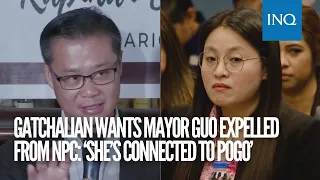 Gatchalian wants Mayor Alice Guo expelled from NPC: ‘She’s connected to Pogo’