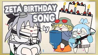 Zeta Birthday Song by Kobo and Kaela [ Hololive Animation ]