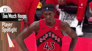 Player Spotlight: Pascal Siakam vs Pelicans 20 pts, 6 ast - scoring and passing - Dec 23, 2020