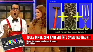 Tolle Dinge zum Kaufen! - Mirco Nontschew & Esther Schweins (RTL Samstag Nacht)
