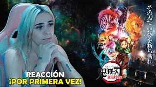 DEMON SLAYER MOVIE: EL TREN INFINITO🤯 | REACCIÓN A LA PELÍCULA DE KIMETSU NO YAIBA