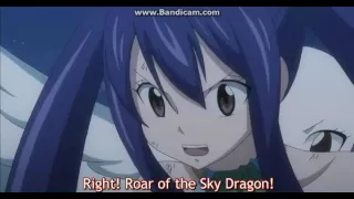 Fairytail Wendy roar of the sky dragon