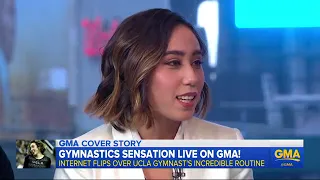 Miss Val and Katelyn Ohashi on Good Morning America 1/17/19