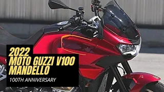 All New 2022 Moto Guzzi V100 Mandello: Colors, Details, Looks