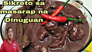 Pork Dinuguan with gata/pork blood stew/must try/quick and easy to follow step by step procedure