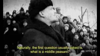 Lenin's speech: The Middle Peasants ☭ Ленин: О крестьянах-середняках