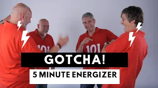 Energizer:  Gotcha! (werkt erg goed aan het einde van een deel van je training)