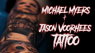 Krowz Tattooz - Michael Myers + Jason Vorhees Tattoo Promo